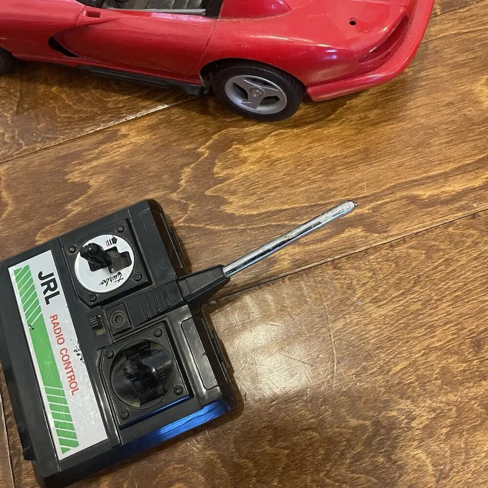Vintage JRL R/C Racing Dodge Viper RT/10 Remote Control Car Works Read-see Video
